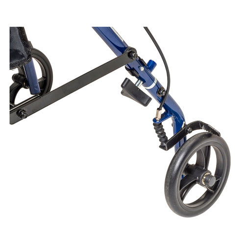 Rollator Steel Blue w/6 Whls Knocked-Down