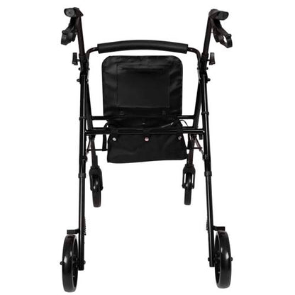 Rollator Aluminum Height Adjustable Black