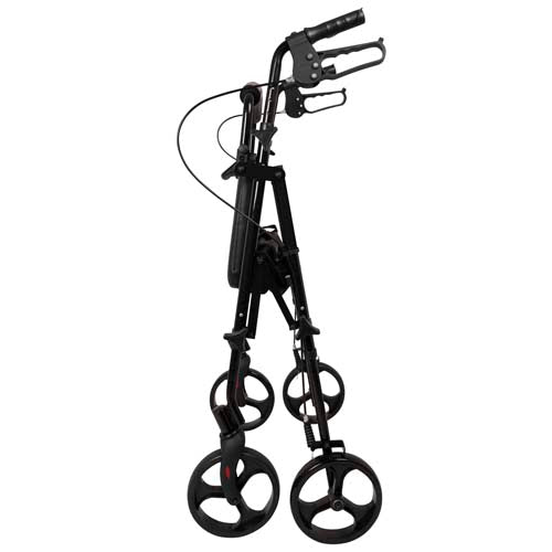 Rollator Aluminum Height Adjustable Black