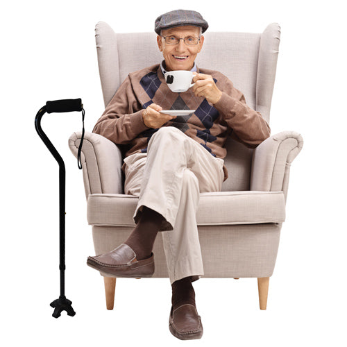 Stand Up For Your Cane Quadruple Cane Tip 3/4 Dia