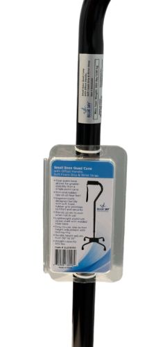 Quad Cane Small Base Black by Blue Jay Brand