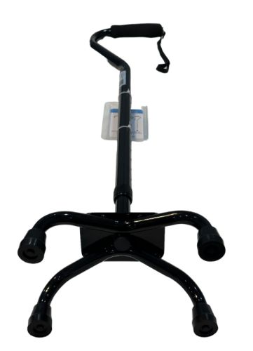 Quad Cane Small Base Black by Blue Jay Brand