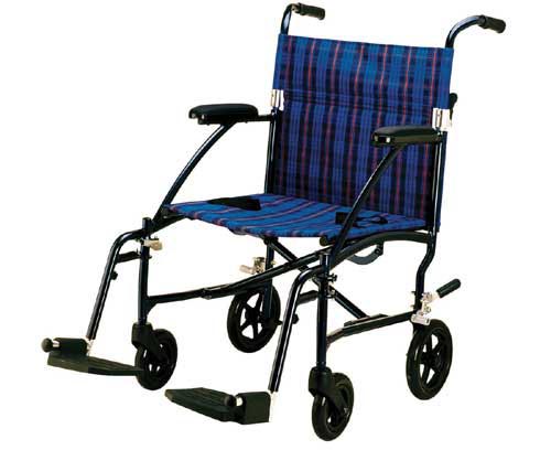 Fly-Lite Transport Chair Blue 19