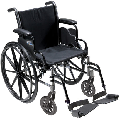 K3 Wheelchair Ltwt 18 w/DDA & ELR Cruiser III